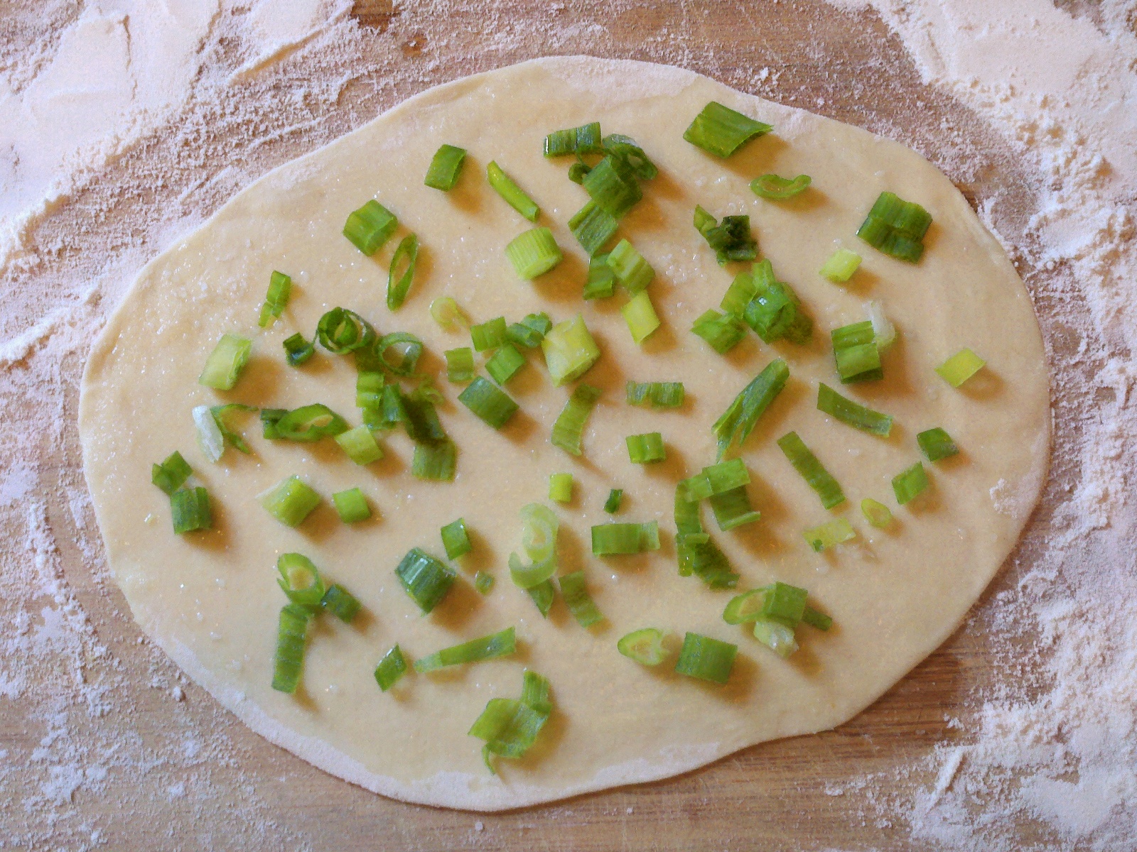 Scallion Pancakes Assembly Step 3