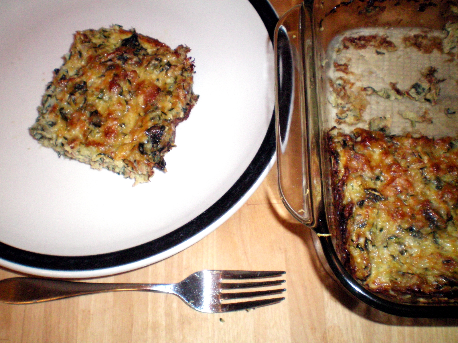 Zucchini Chard Gratin