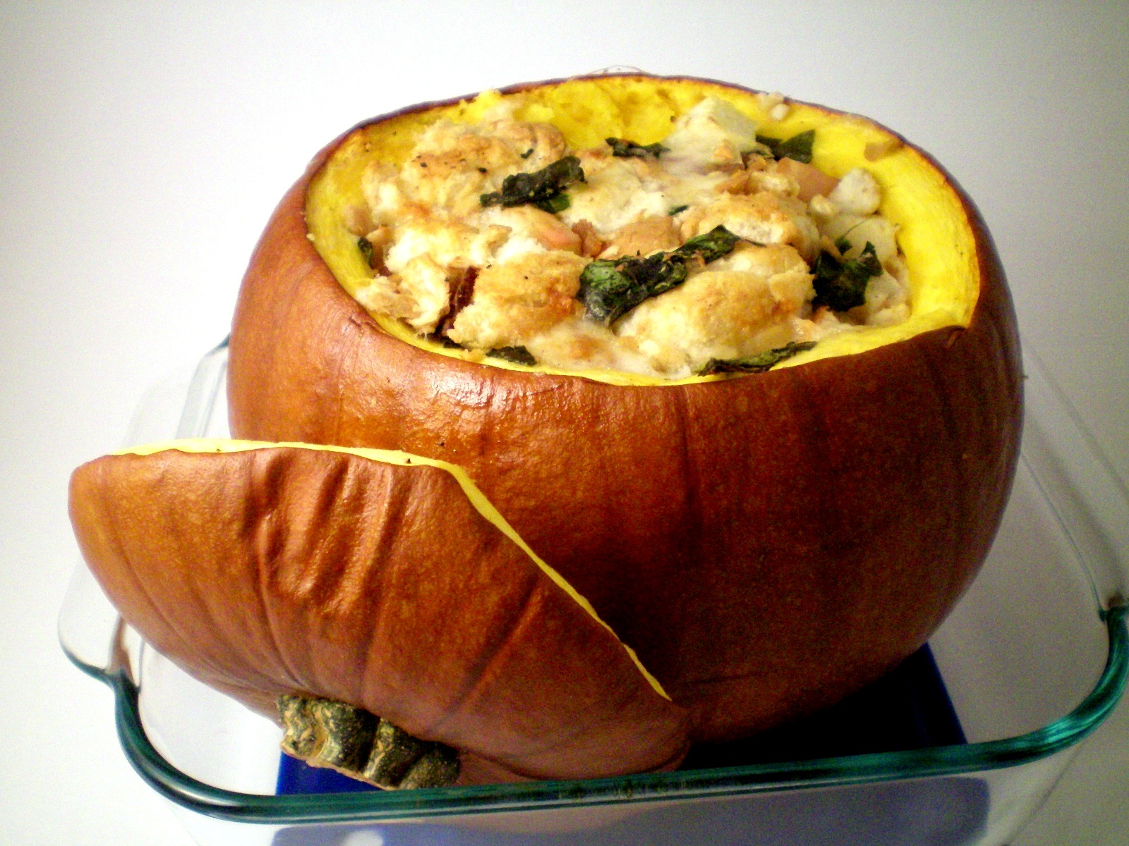 stuffed pumpkin