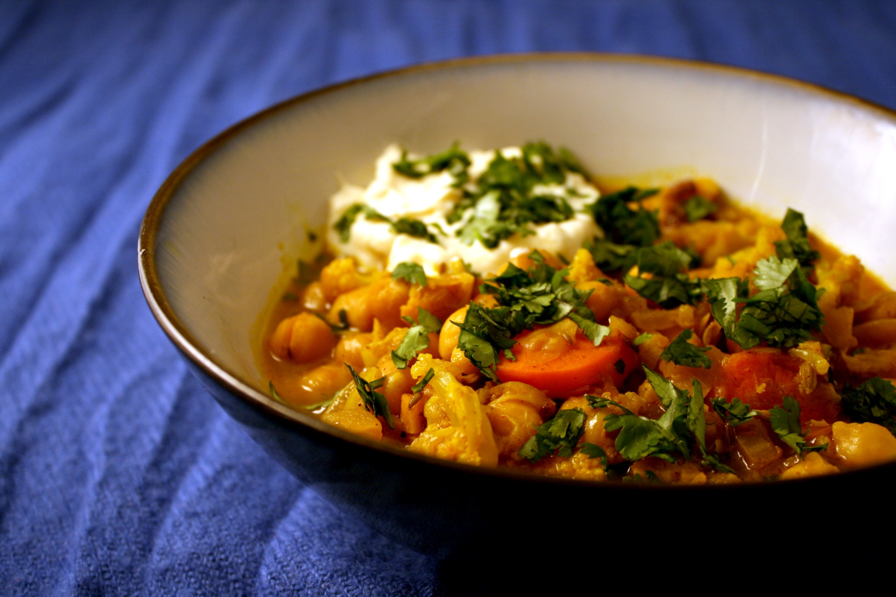 spicy chickpea stew