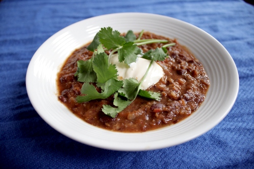 chipotle black bean soup