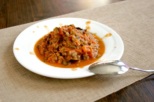 roasted pepper and mushroom paprikash