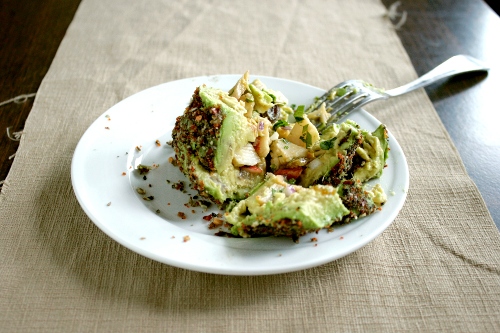 crab and avocado salad
