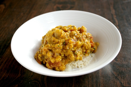 red lentil dal