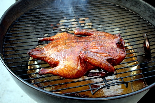 smoked duck