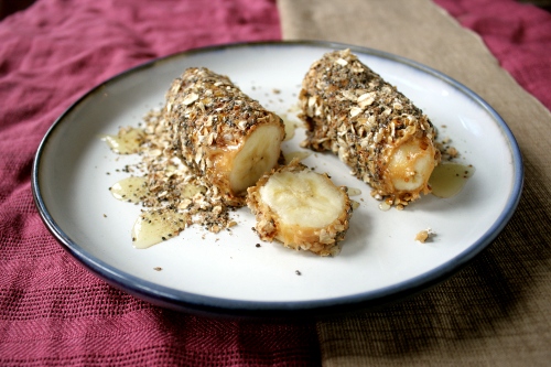 banana breakfast roll