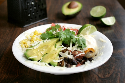 summer fajita bowls