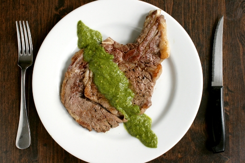 anchovy chimichurri