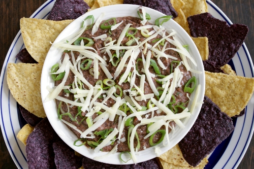 black bean dip