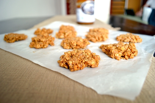 brown butter and dulce de leche no bake cookies