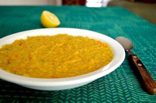 egyptian yellow lentil soup