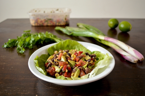 black bean and corn salad