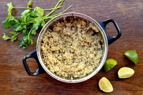 cilantro lime quinoa